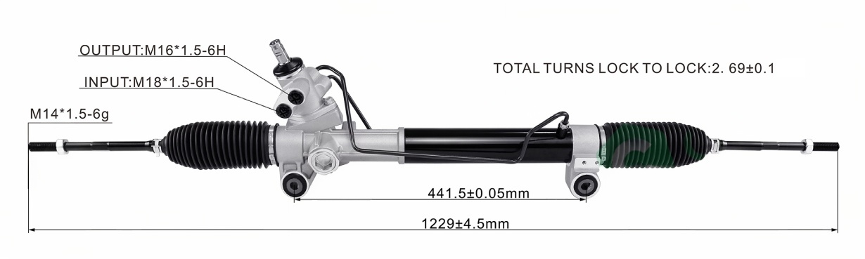 Antara Hydraulic Power Steering Rack | KITLAMT