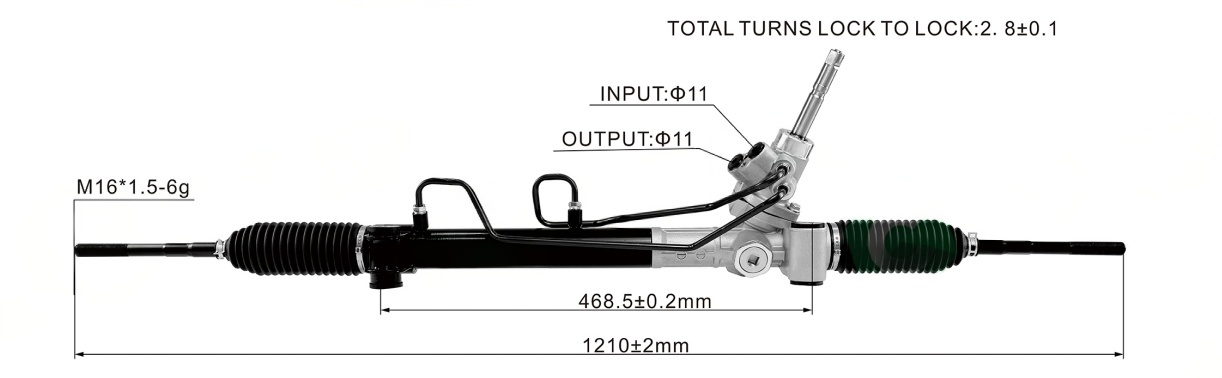Cruze Chevrolet Hydraulic Power Steering Rack | KITLAMT