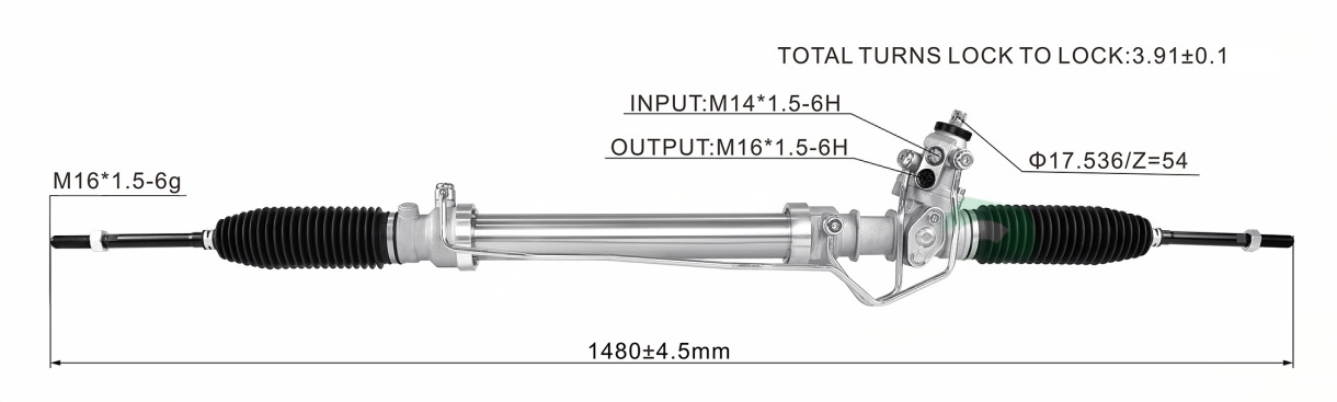 IVECO  国 Ⅲ Hydraulic Power Steering Rack | KITLAMT