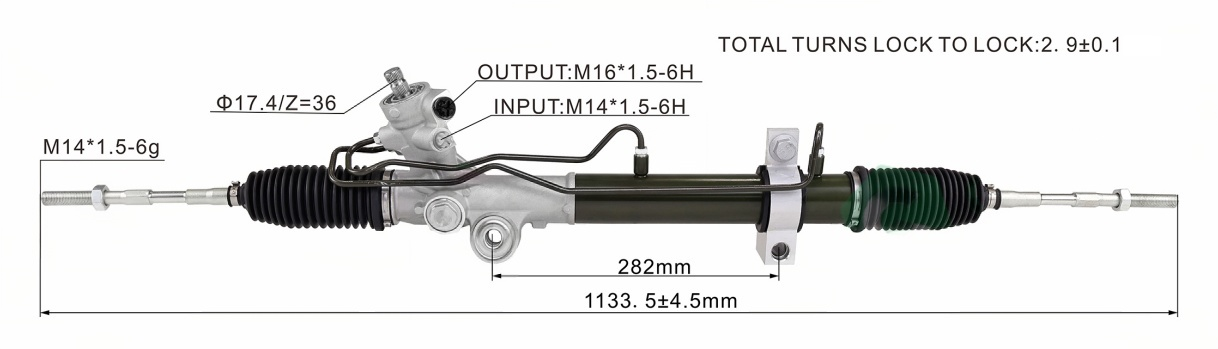 J31老款 TEANA Hydraulic Power Steering Rack | KITLAMT