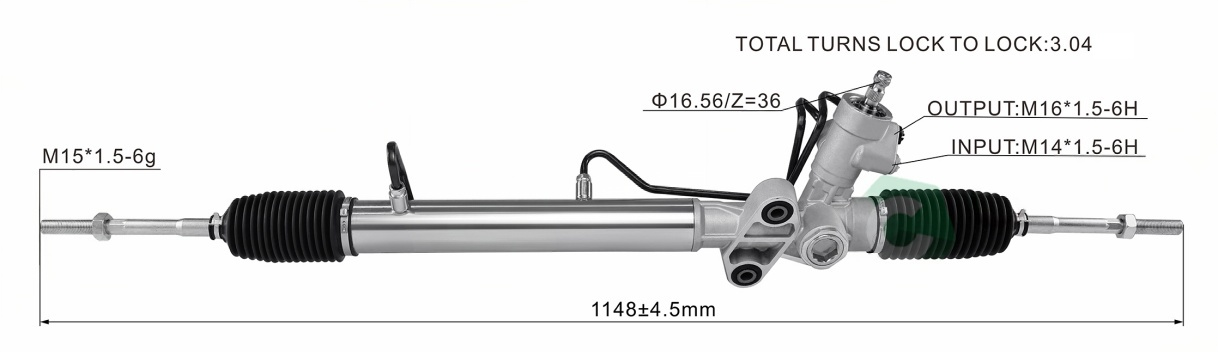 东风风行L400 Hydraulic Power Steering Rack | KITLAMT