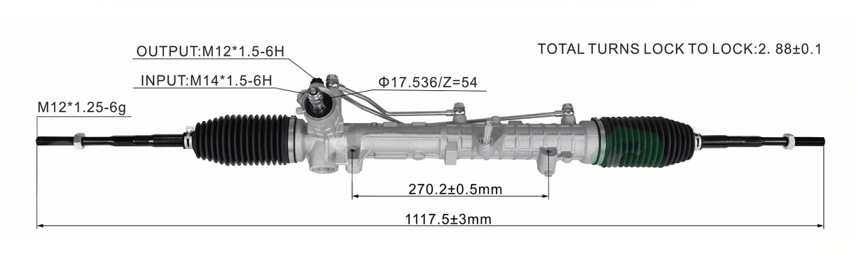 FIAT BRAVA Hydraulic Power Steering Rack | KITLAMT