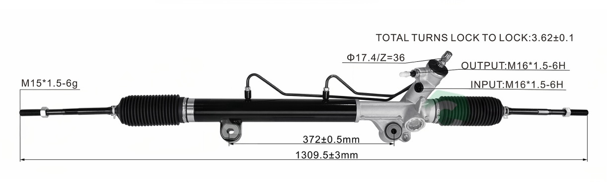 江淮T6  SUV Hydraulic Power Steering Rack | KITLAMT