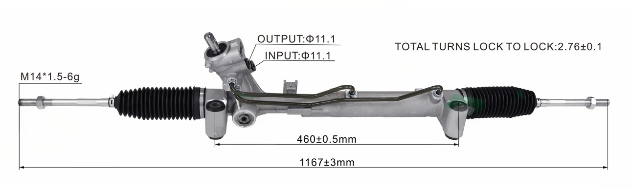 OPEL VECTRA C 2002-2009 Hydraulic Power Steering Rack | KITLAMT