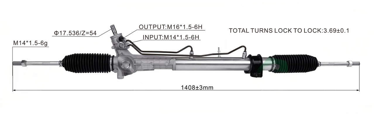 Fiat Dukato 2010-2019 Hydraulic Power Steering Rack | KITLAMT