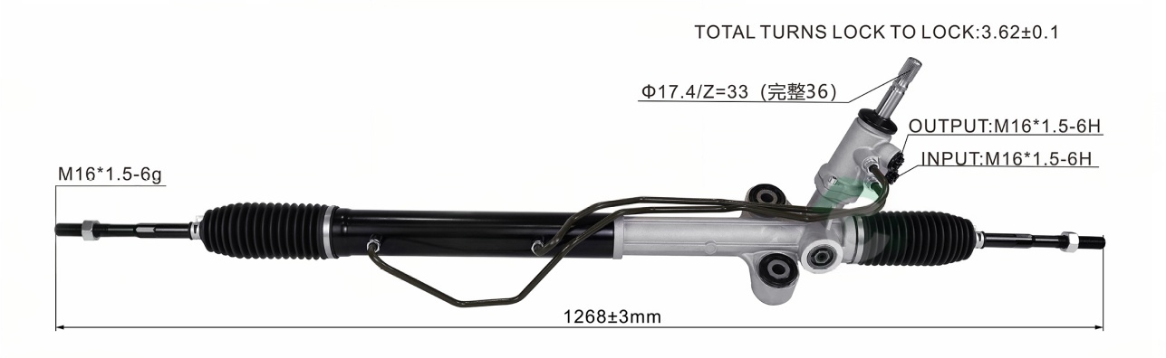 SAIC Maxus v80 Hydraulic Power Steering Rack | KITLAMT