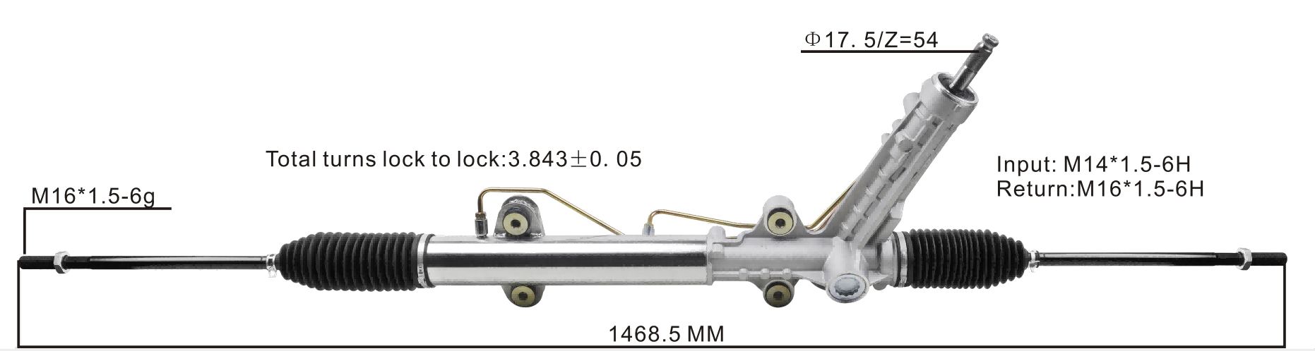 Mercedes-Benz Sprinter Hydraulic Power Steering Rack | KITLAMT