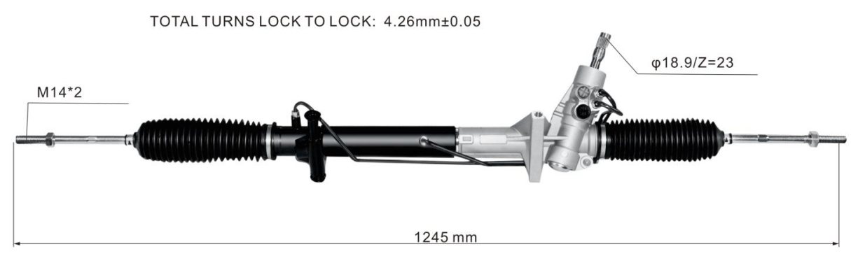 Volvo S70 940/970 Hydraulic Power Steering Rack | KITLAMT