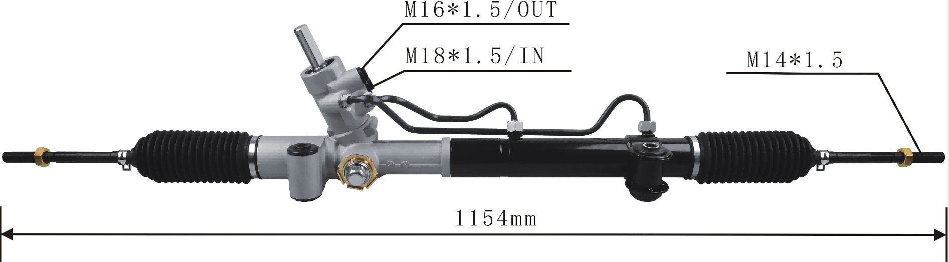Opel Corsa 1.4L/1.8L 2003-2008 Hydraulic Power Steering Rack | KITLAMT