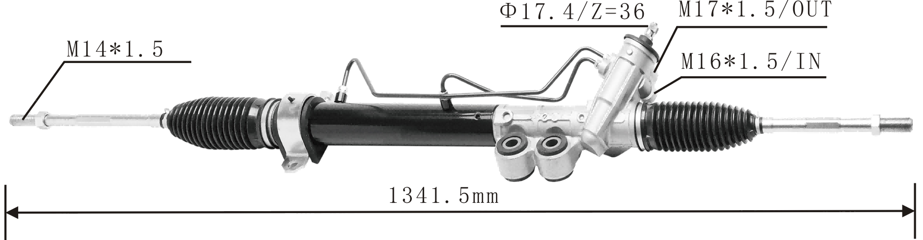 Isuzu D-Max 4WD 2012- Hydraulic Power Steering Rack | KITLAMT