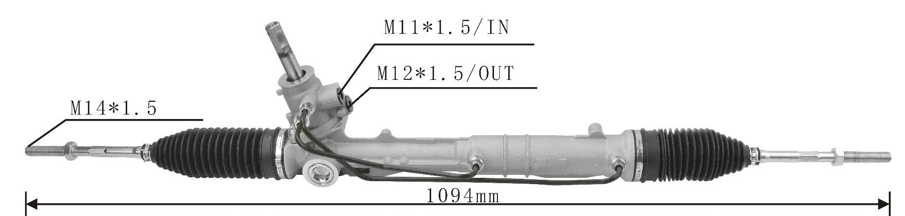 Peugoet Partner 1.6L 2008- Hydraulic Power Steering Rack | KITLAMT