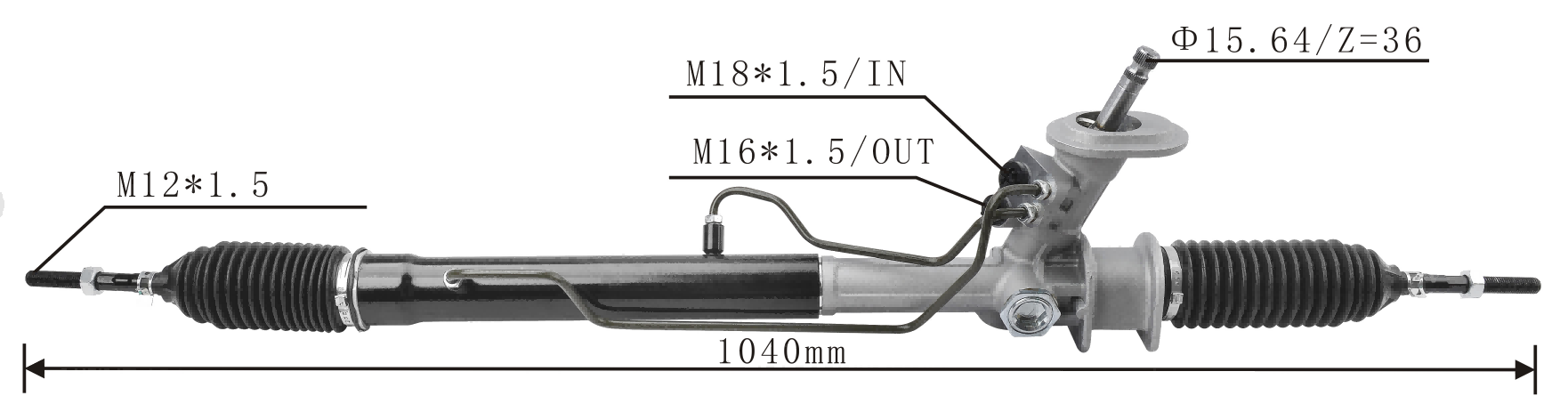 Chevrolet Aveo 2003-2011 Hydraulic Power Steering Rack | KITLAMT