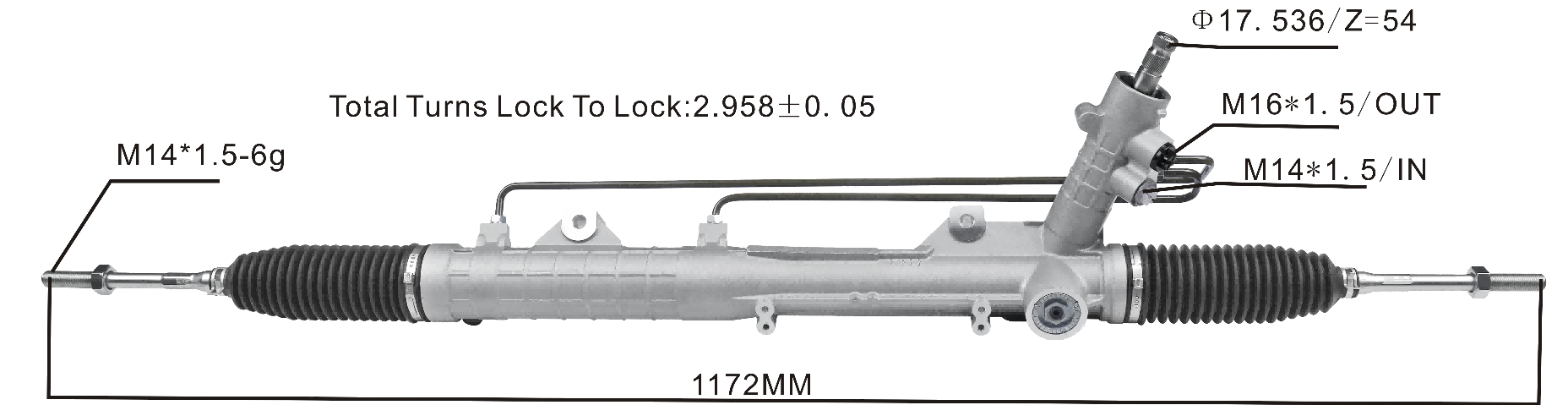 BMW 3 E90 Hydraulic Power Steering Rack | KITLAMT