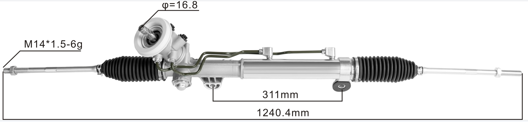 CHEVROLET IMPALA 2004-2011 Hydraulic Power Steering Rack | KITLAMT