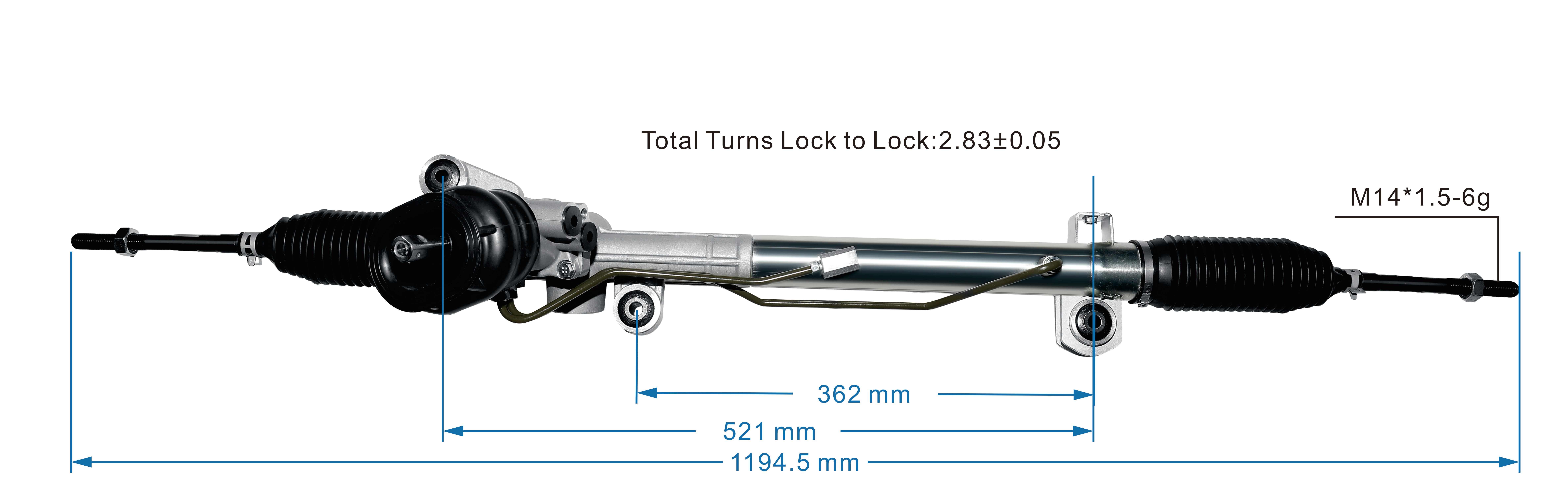 Chevrolet Sail 2015- Hydraulic Power Steering Rack | KITLAMT