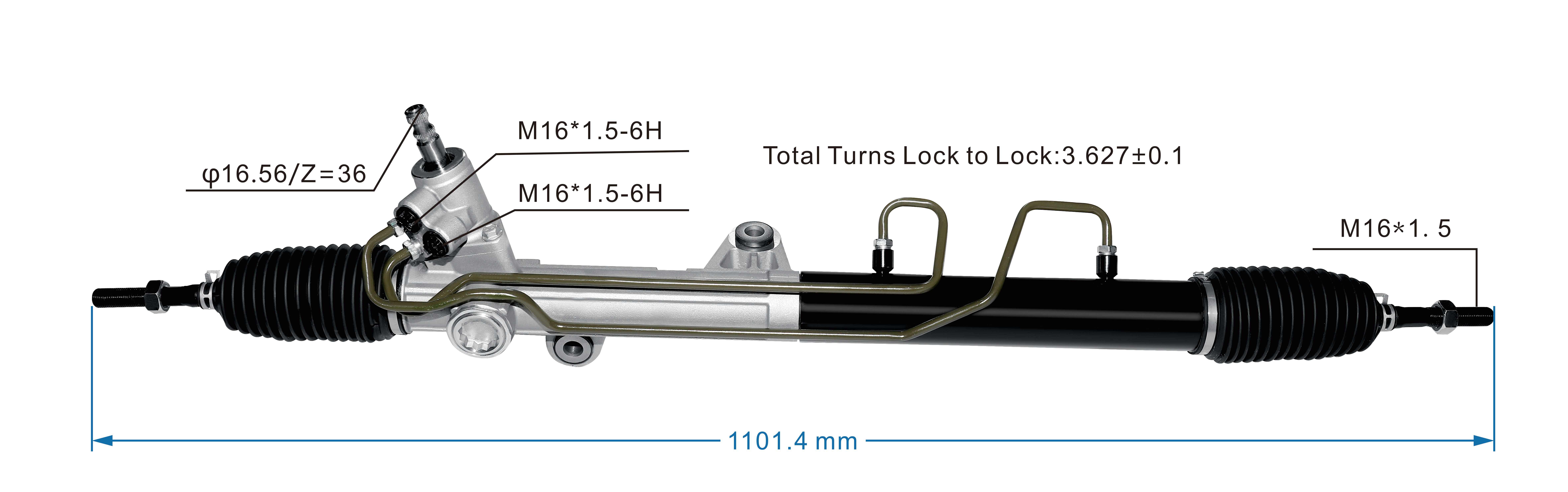 Roewe W5 2011- Hydraulic Power Steering Rack | KITLAMT