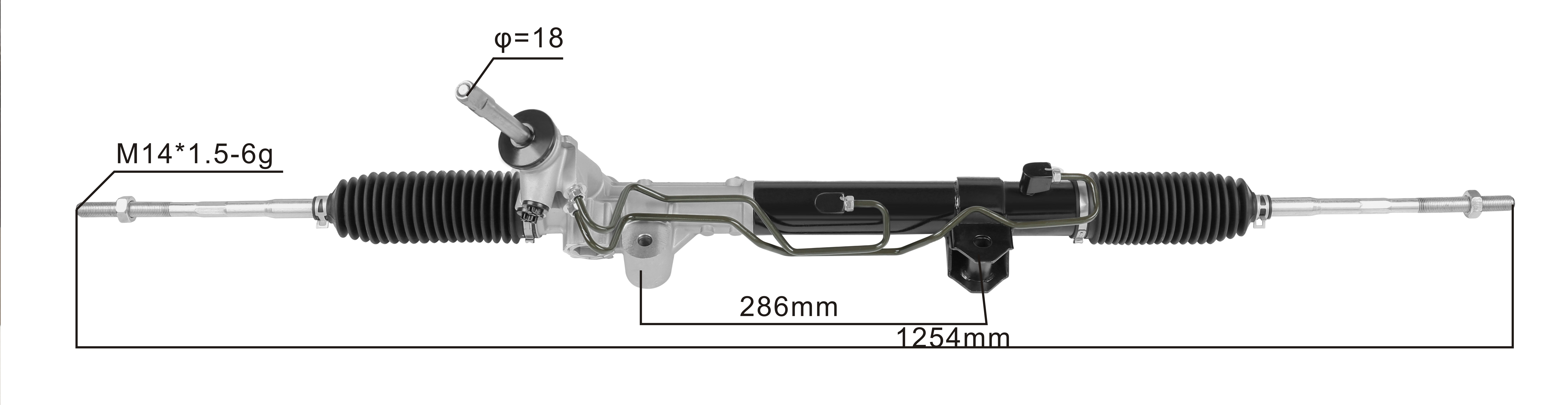 Dodge Journey 2012 Hydraulic Power Steering Rack | KITLAMT