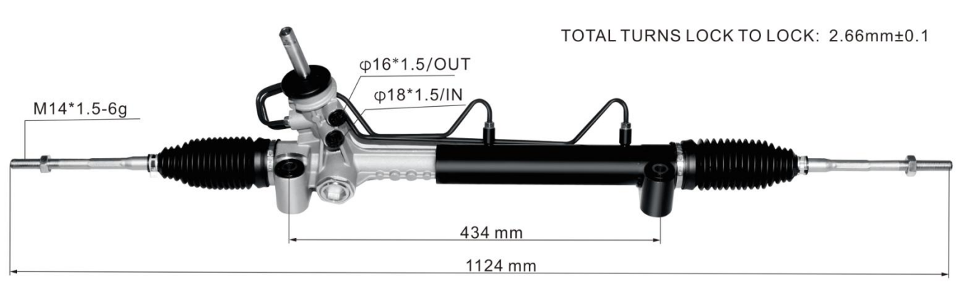OPEL ASTRA Hydraulic Power Steering Rack | KITLAMT