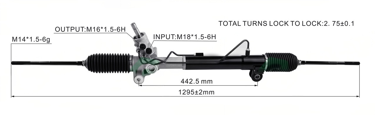 科帕奇 11- 不带电,CHEVROLET CAPTIVA NEW 2011 Hydraulic Power Steering Rack | KITLAMT