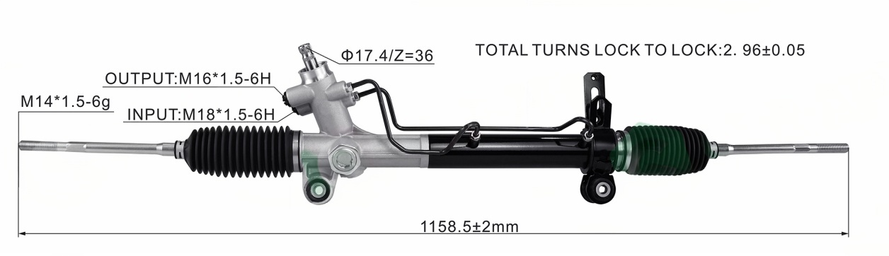 tiggo T11 Hydraulic Power Steering Rack | KITLAMT