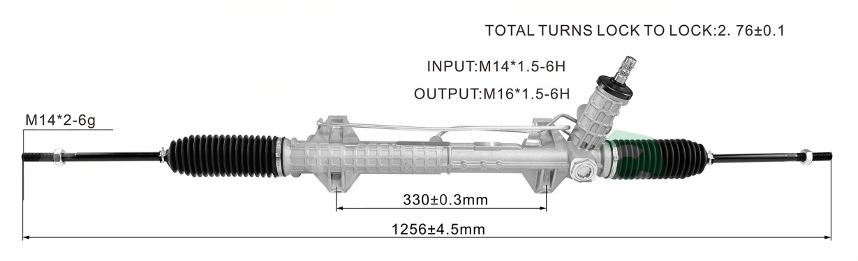 Volvo Hydraulic Power Steering Rack | KITLAMT