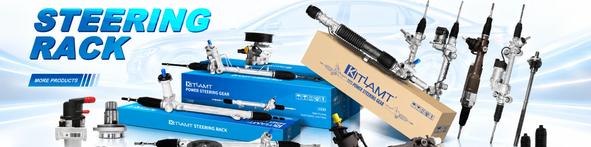 KITLAMT steering racks, power steering pumps and parts - full product range in stock.